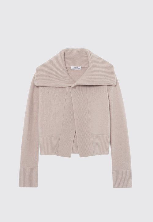 Jac+Jack Saddle Cashmere Jacket - Flaxen Beige